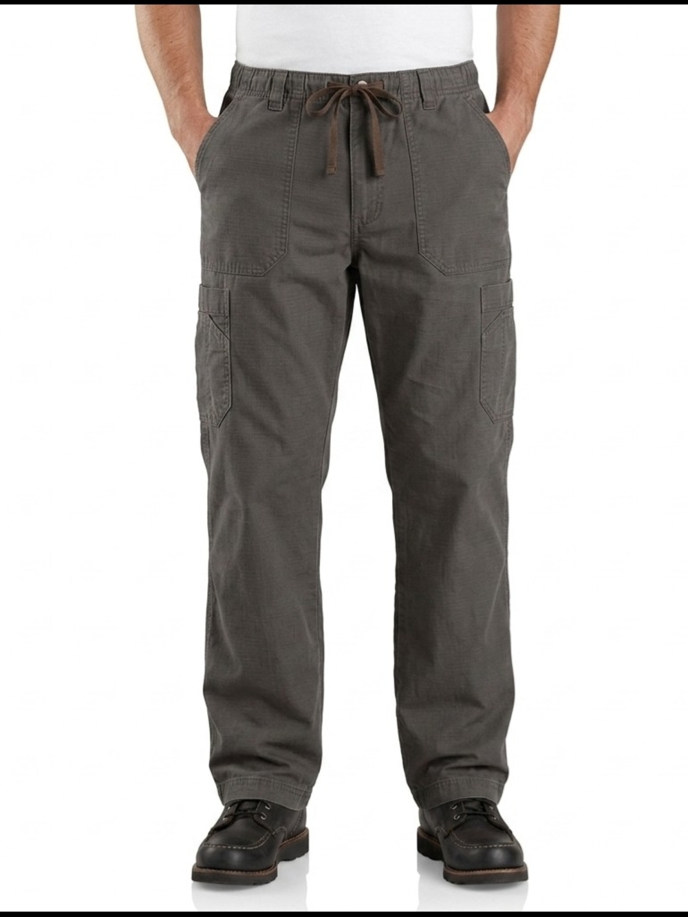 Carhartt Men's Ripstop Cargo Work Pants - Size XL - Dark Gray  Relaxed